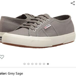 Superga Womens 2750 Cotu‎ Classic Grey Sneakers